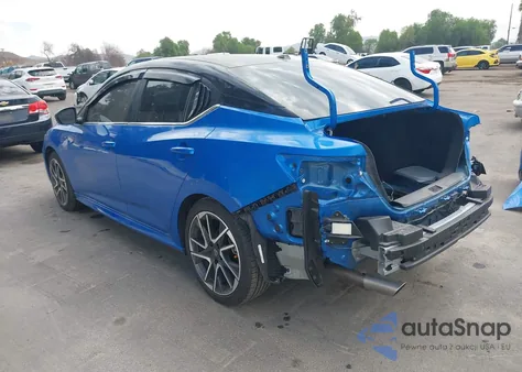 2025 Nissan Sentra Sr из США, поврежденный, VIN 3N1AB8DV3SY215953